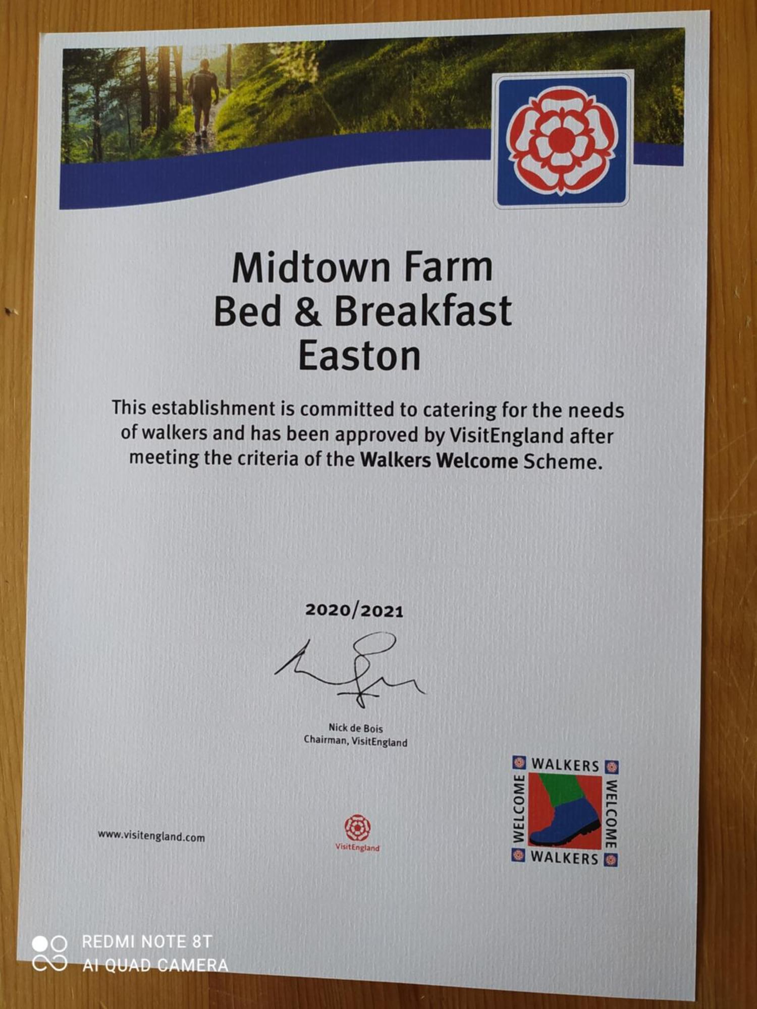 Midtown Farm Bed & Breakfast Easton  Eksteriør billede